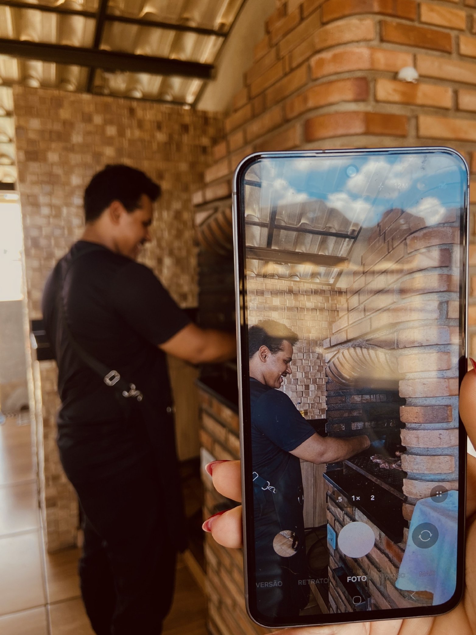 Churrasco no evento 7