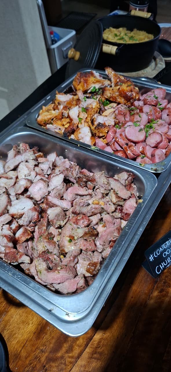 Churrasco no evento 6