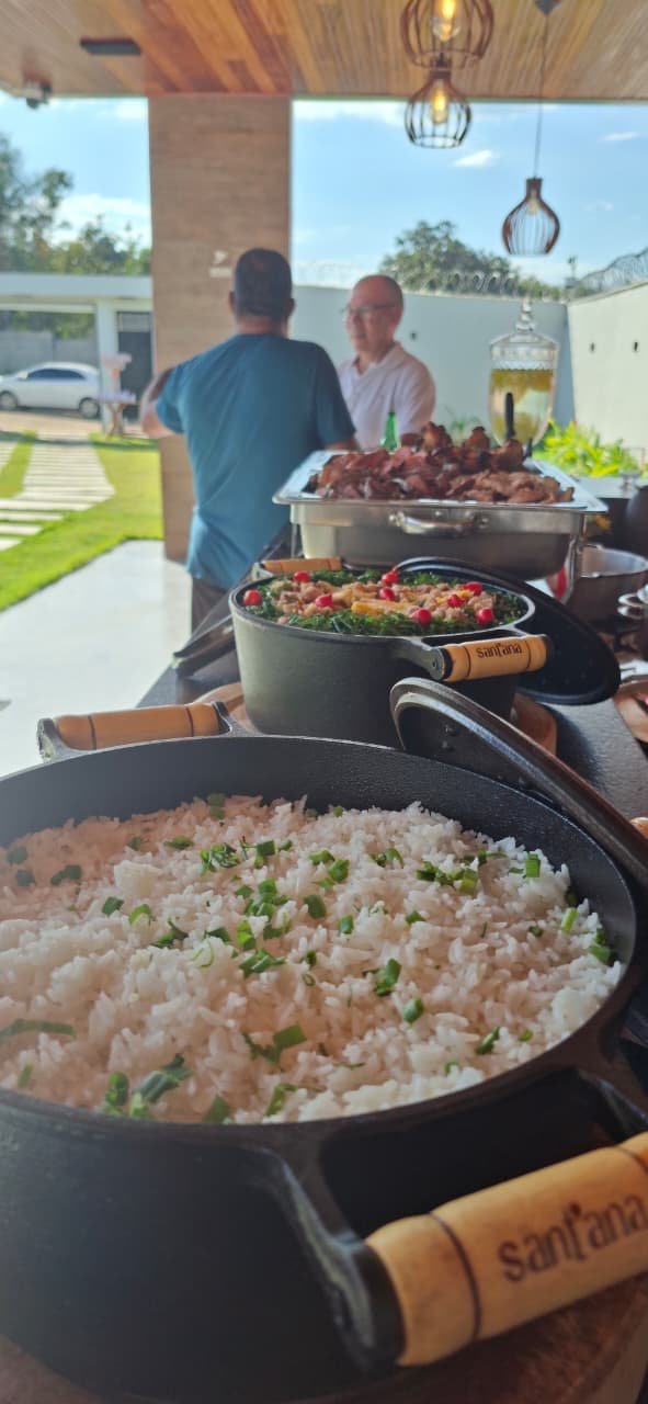 Churrasco no evento 1
